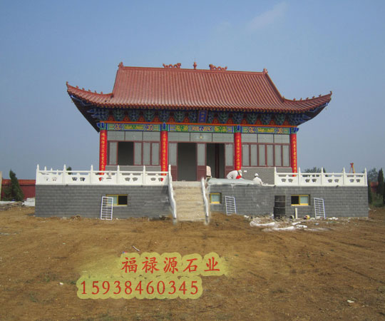 石栏杆成型图（景区）