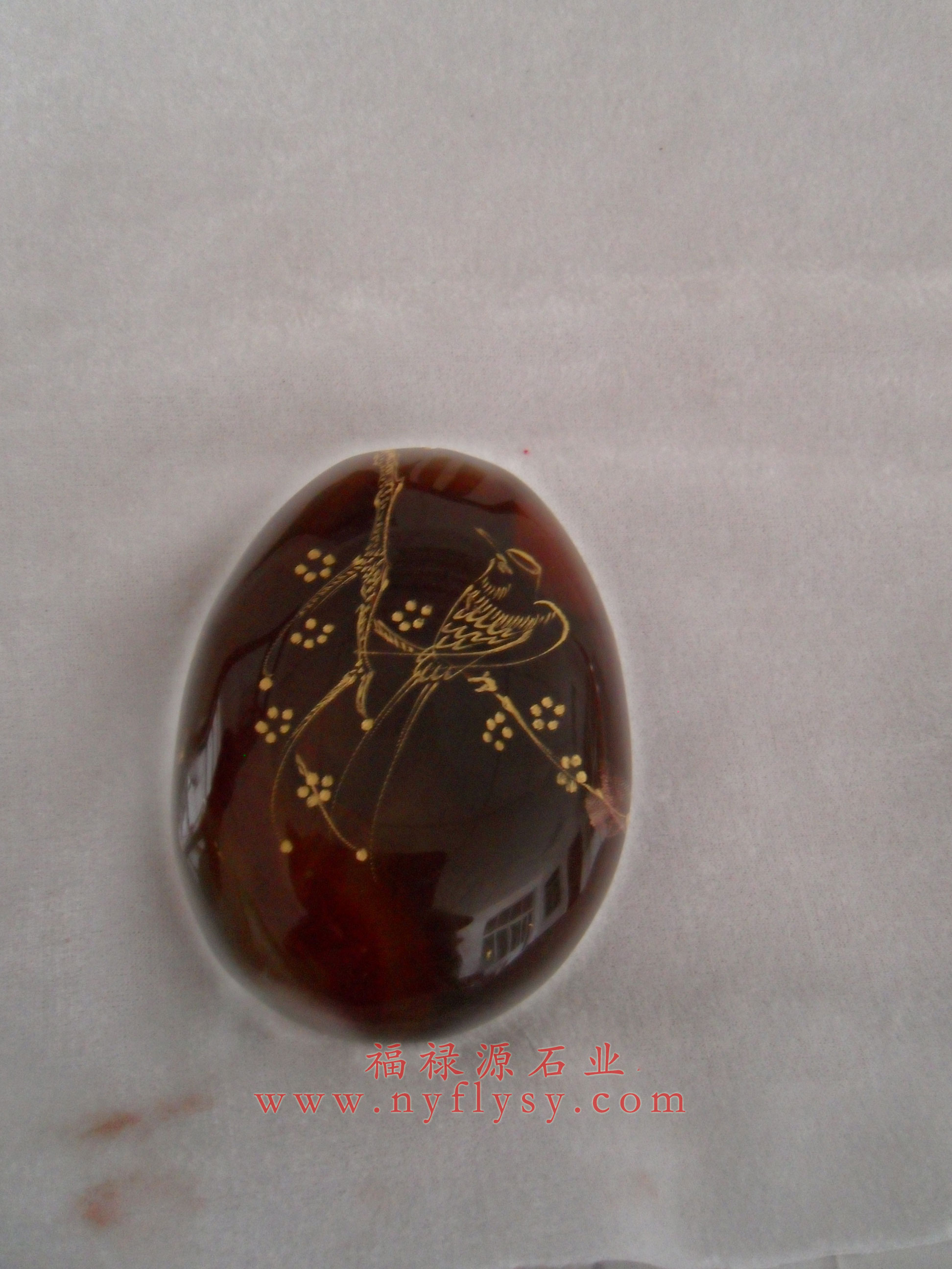 红色玛瑙摆件01